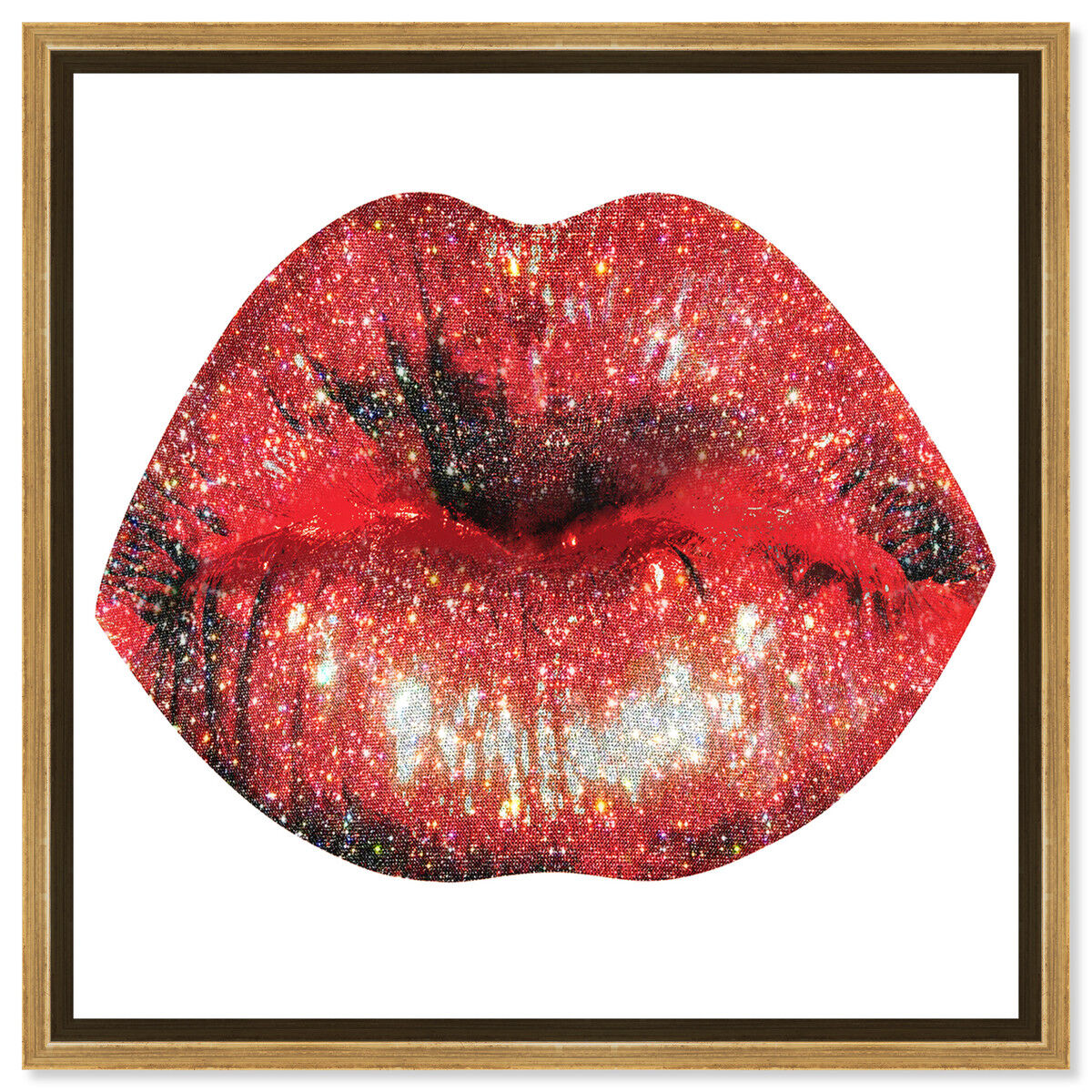 40x40/Framed Canvas/PSGLD
