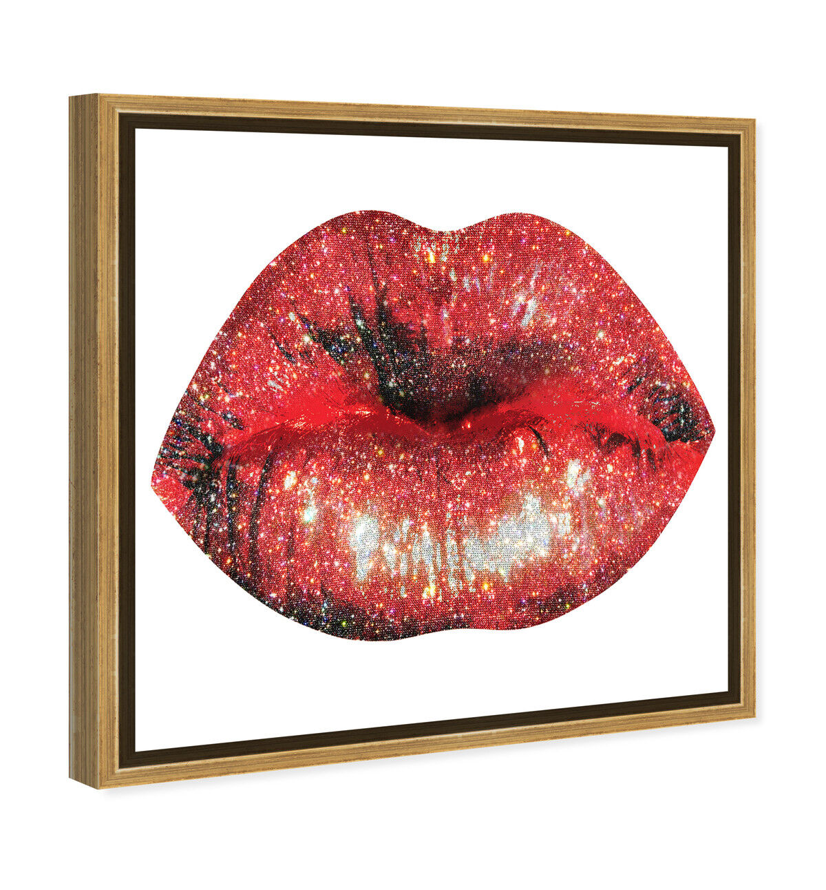 40x40/Framed Canvas/PSGLD