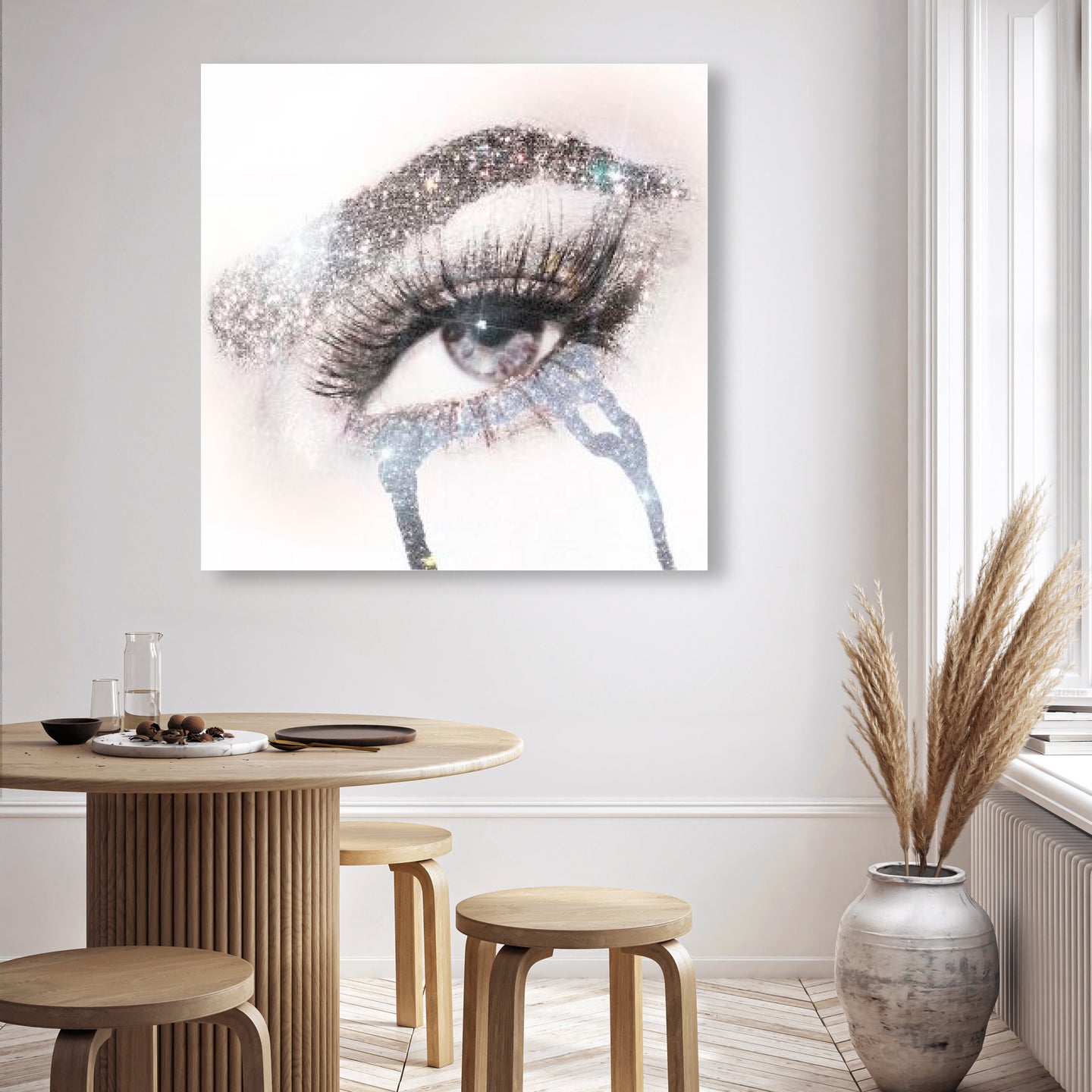 40x40/Acrylic/Unframed