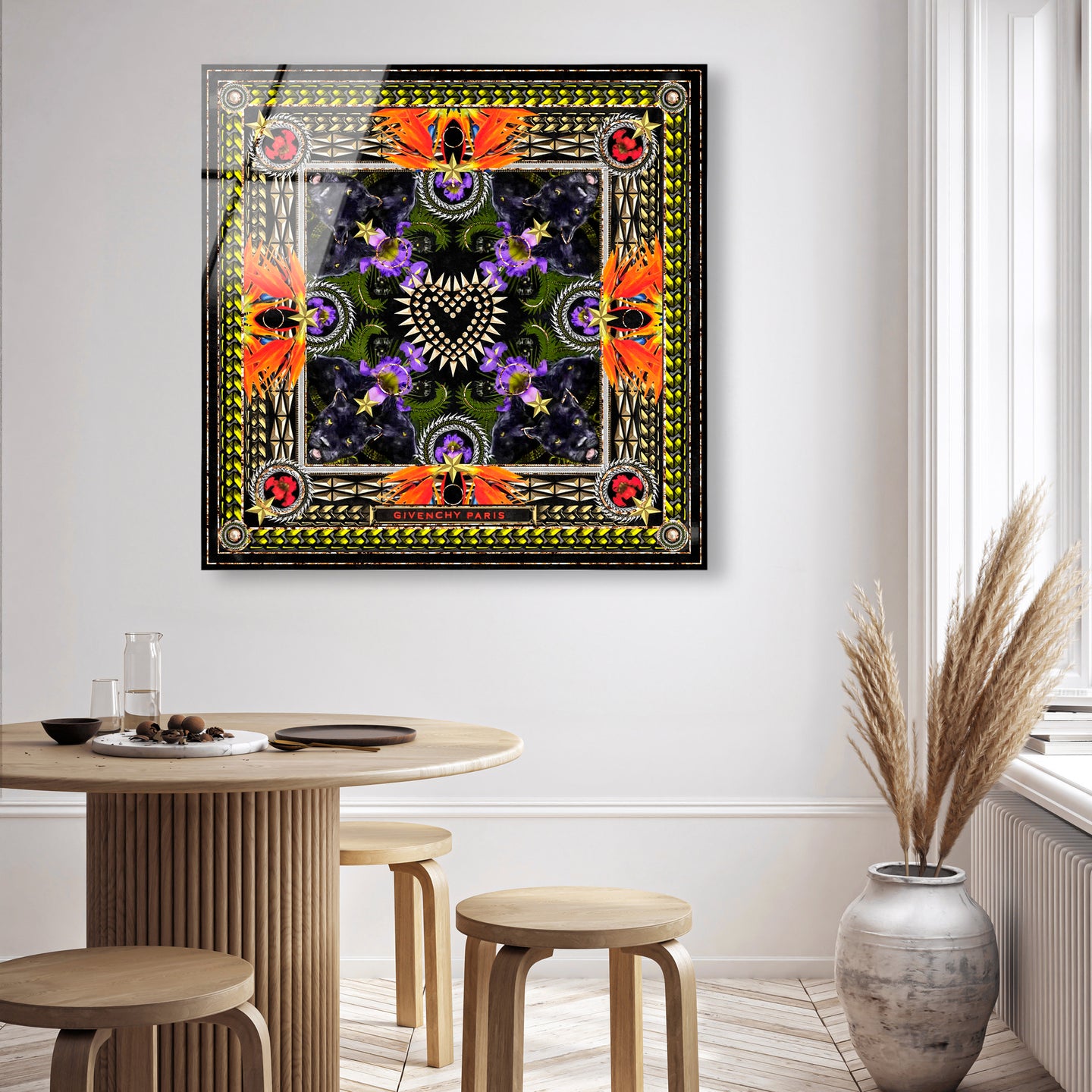 40x40/Acrylic/Unframed