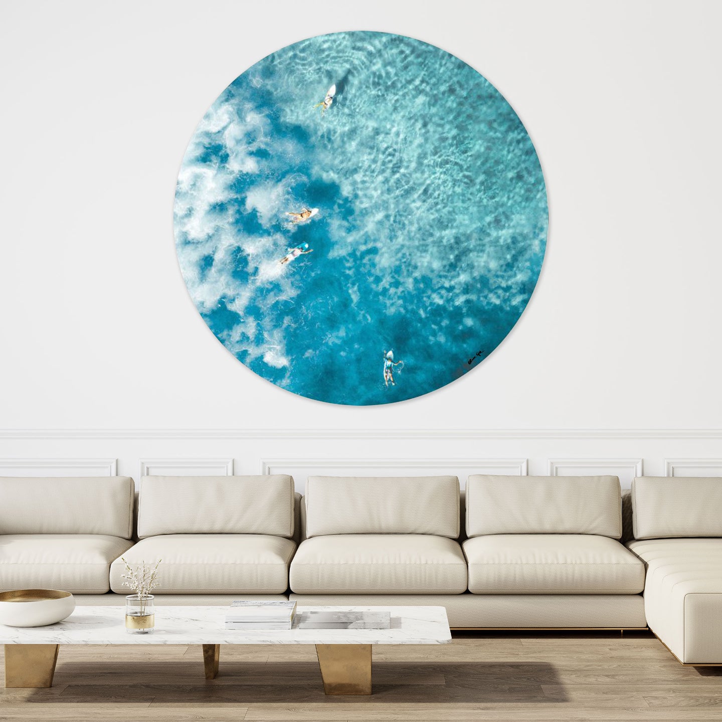 Surfing Seas - Acrylic panel