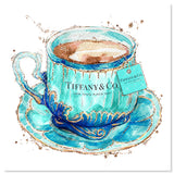 Aqua Tea Cup