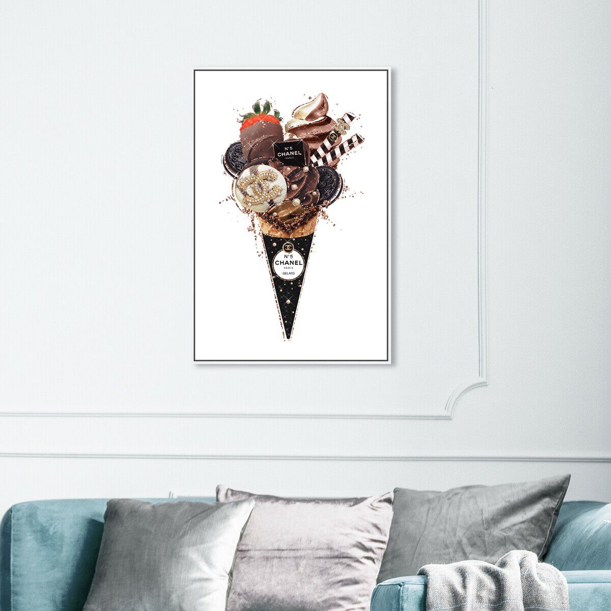 36x54/Framed Canvas/WFL