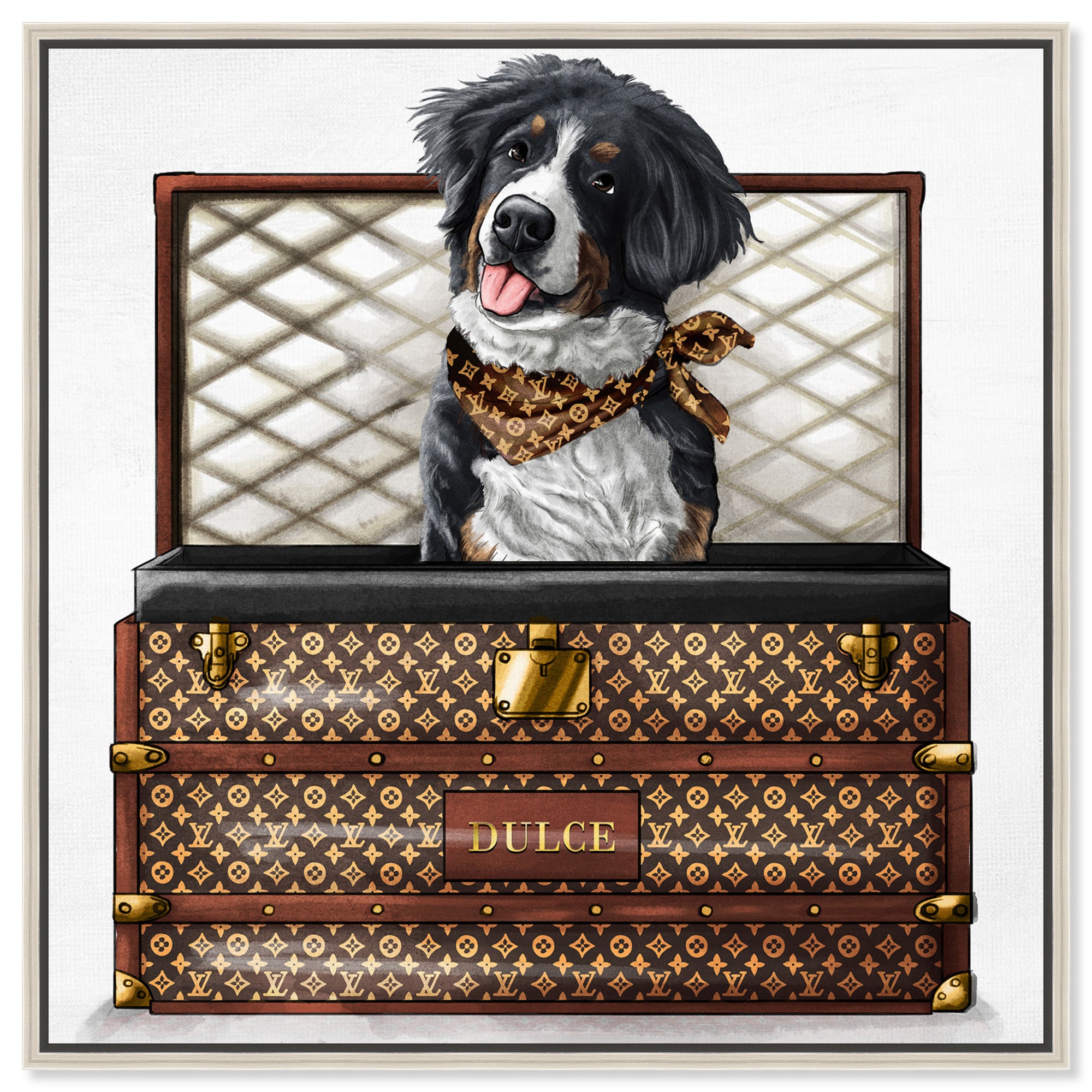 Luxury Traveler - Custom Pet Portrait
