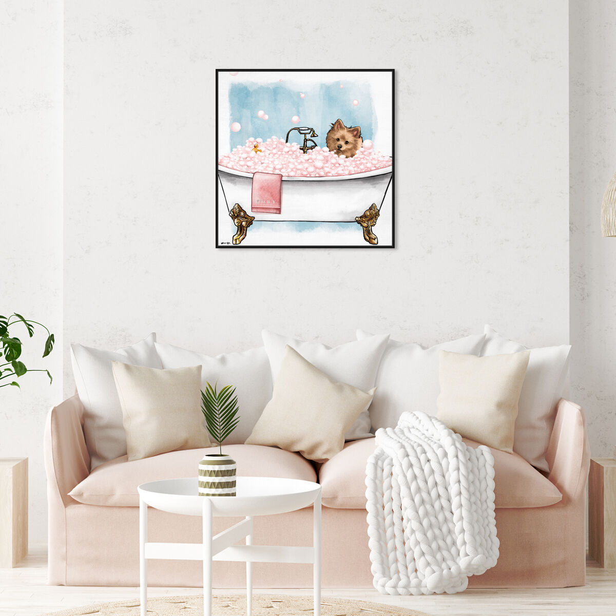 40x40/Framed Canvas/BFL