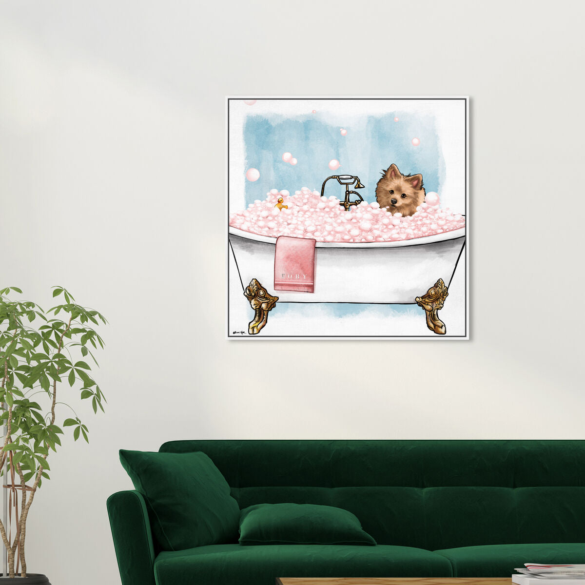 40x40/Framed Canvas/WFL