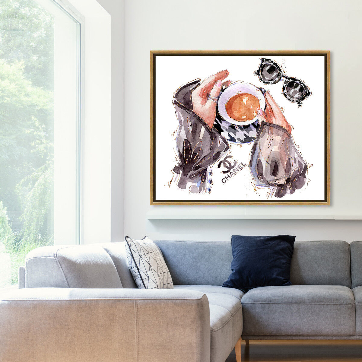 45x36/Framed Canvas/PSGLD
