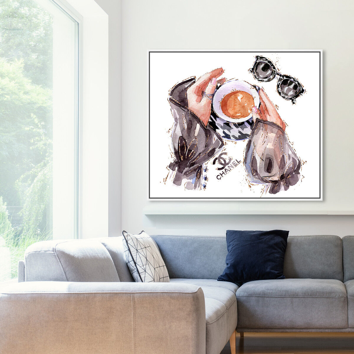 45x36/Framed Canvas/WFL
