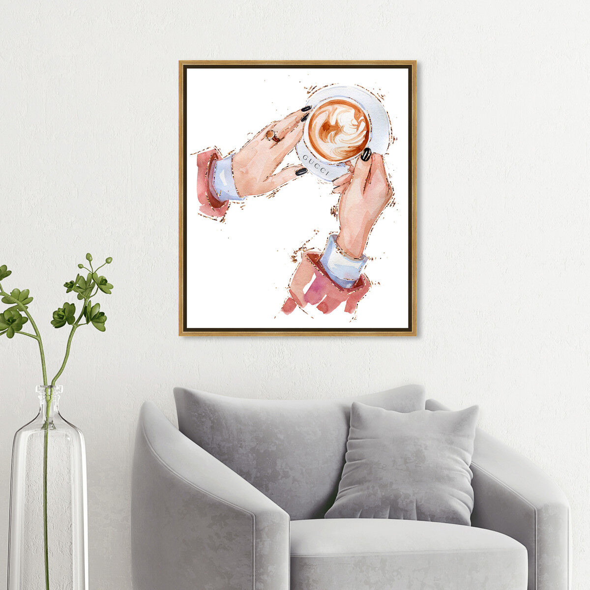 36x45/Framed Canvas/PSGLD