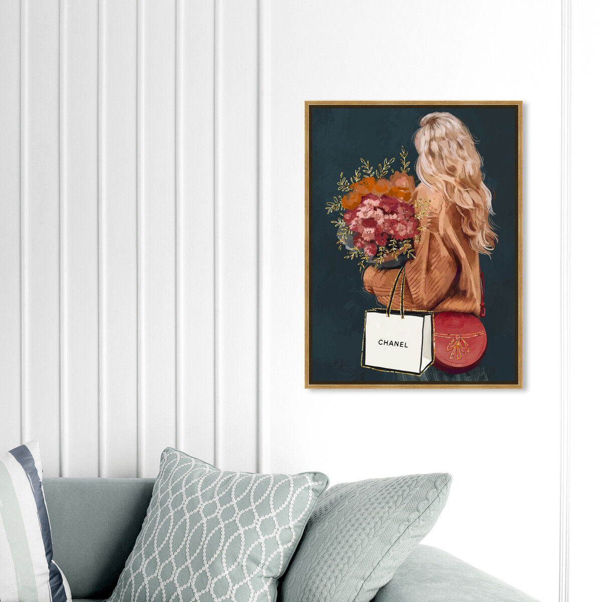 36x54/Framed Canvas/PSGLD