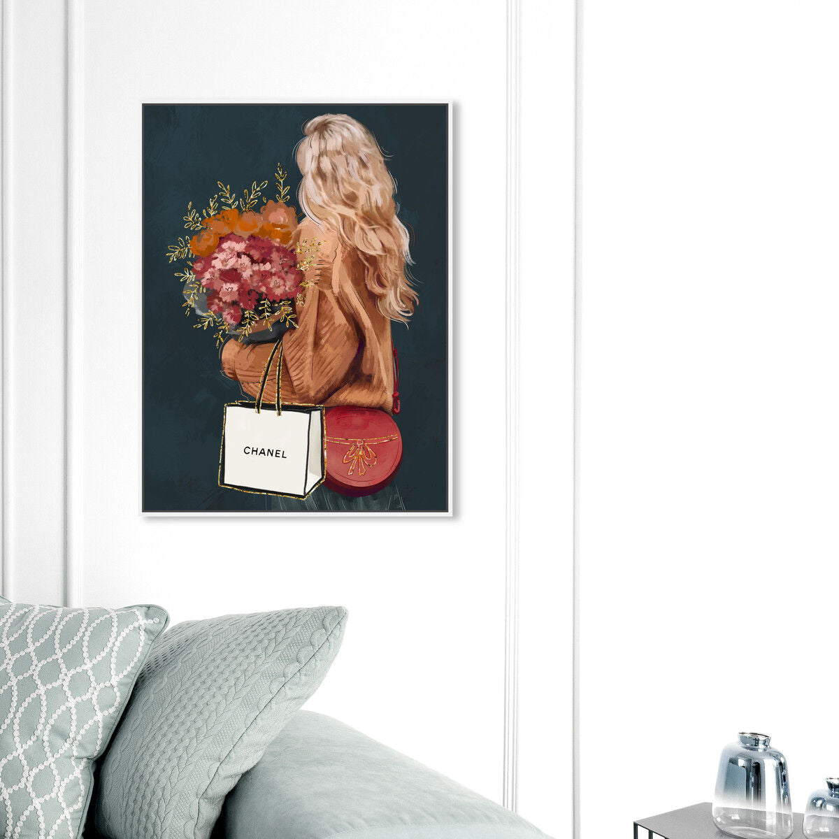 36x54/Framed Canvas/WFL