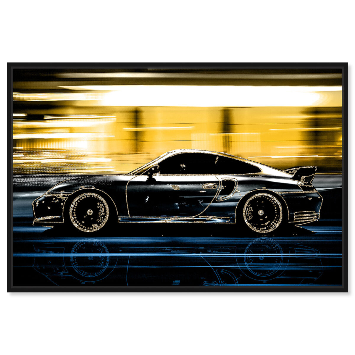 54x36/Framed Canvas/BFL