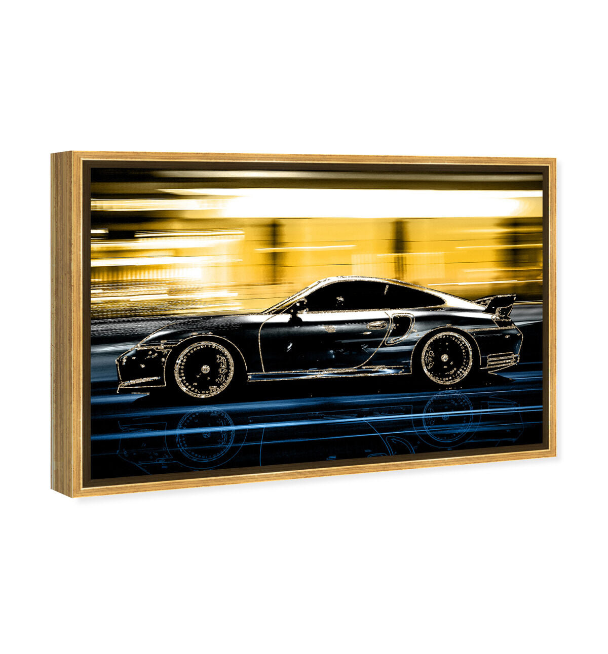 54x36/Framed Canvas/PSGLD