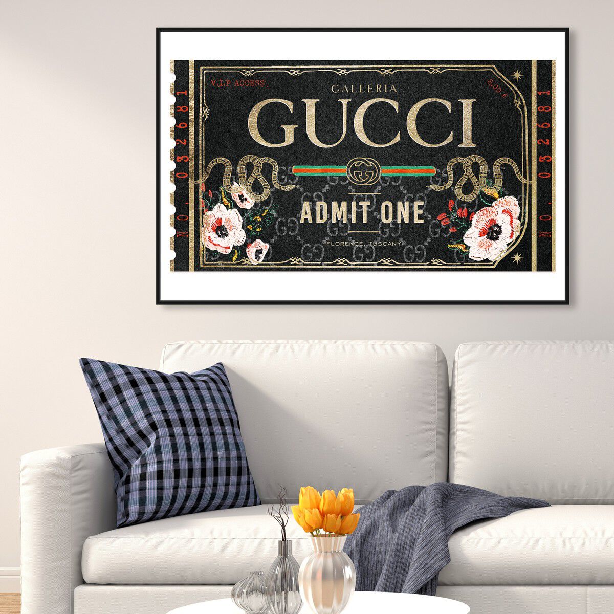 54x36/Framed Canvas/BFL