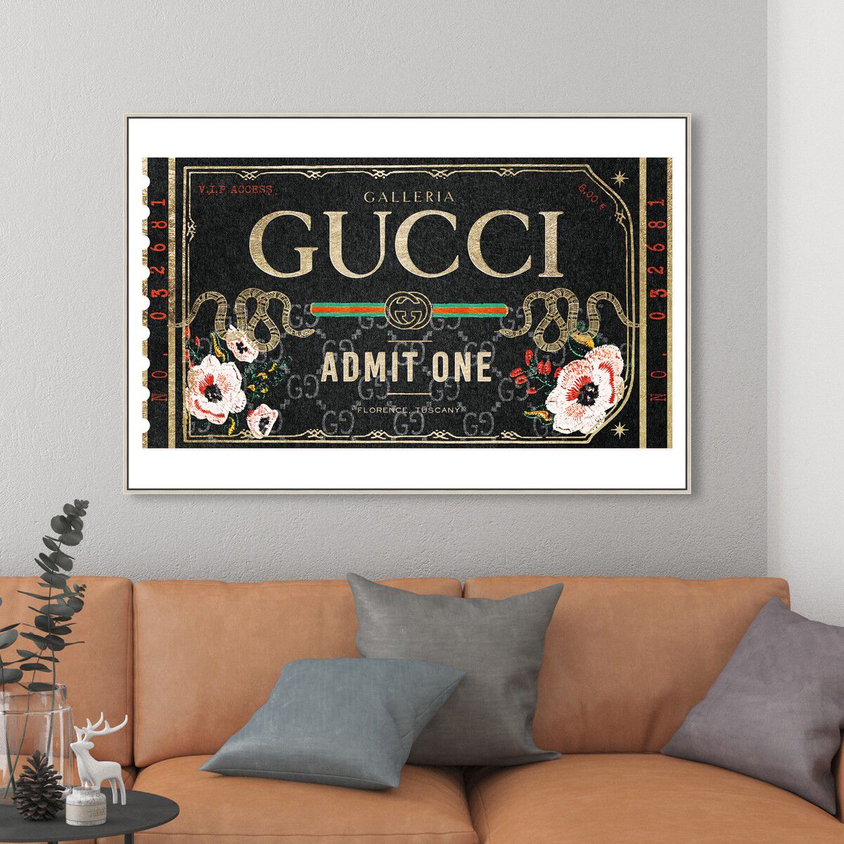54x36/Framed Canvas/CFL
