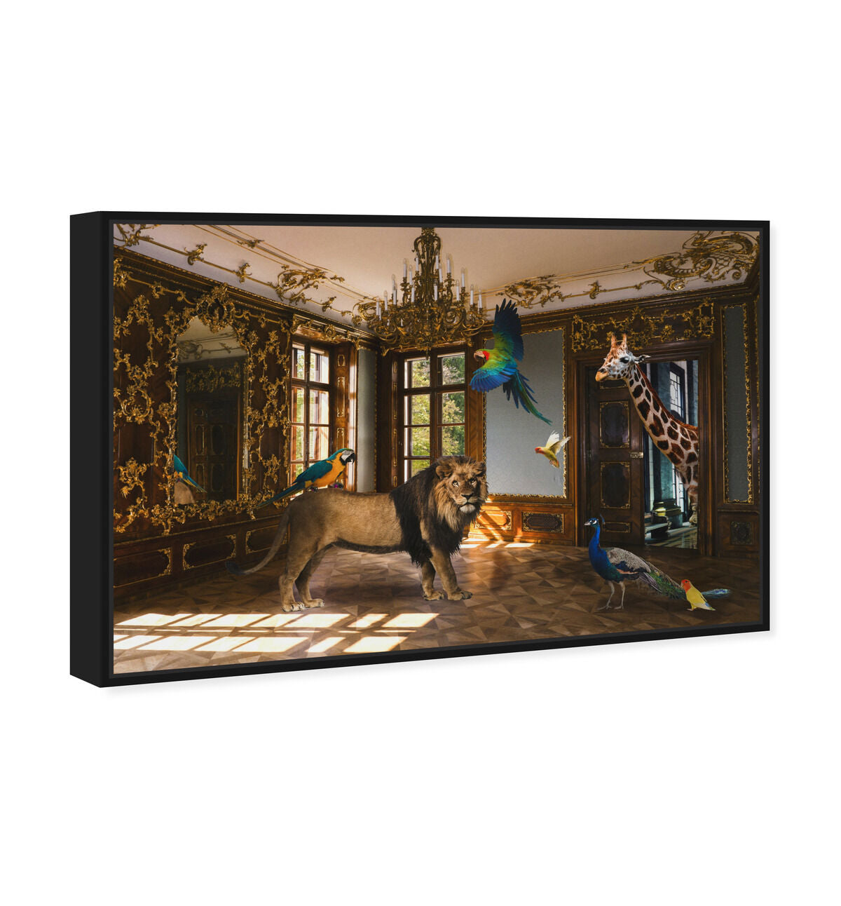 54x36/Framed Canvas/BFL