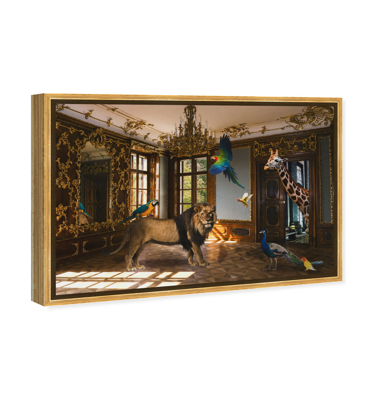 54x36/Framed Canvas/PSGLD