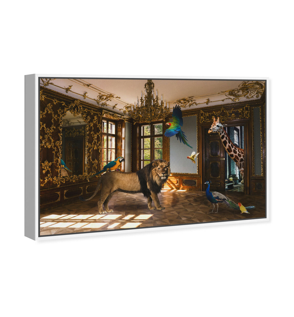 54x36/Framed Canvas/WFL