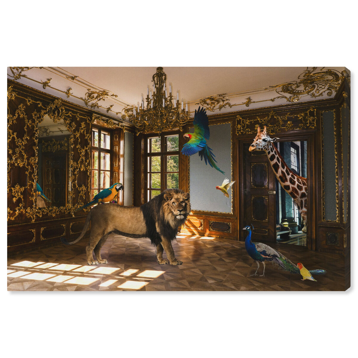 Associates in Rococo | Animals Wall Art by The Oliver Gal
