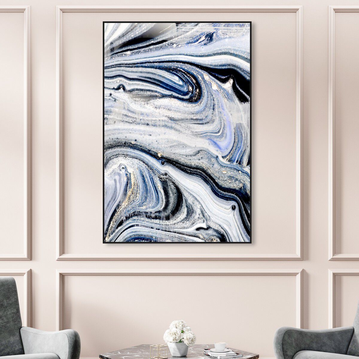 36x54/Framed Canvas/BFL