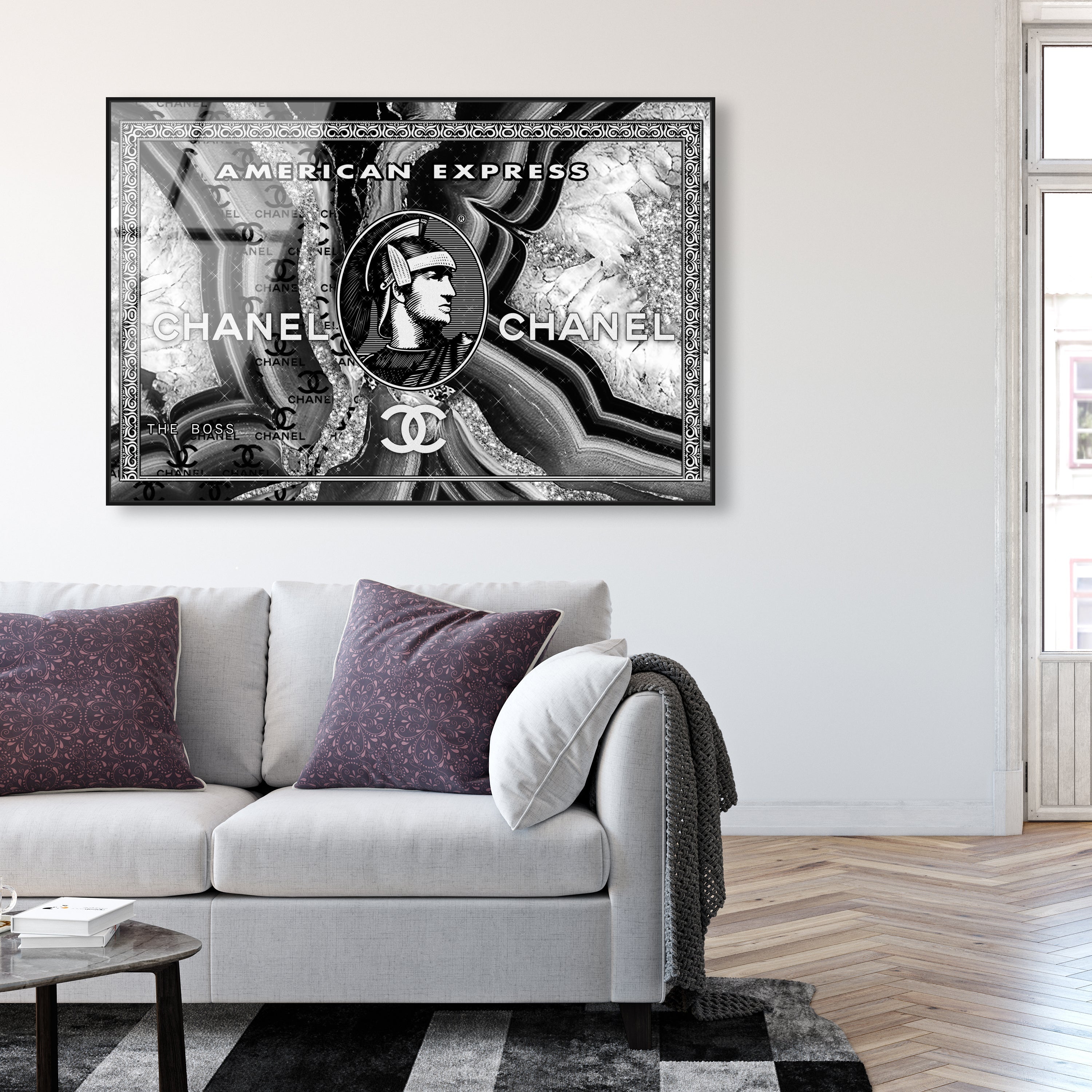 Platinum Express: Glam Wall Art | Oliver Gal