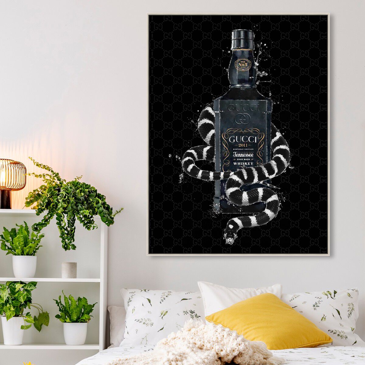 36x54/Framed Canvas/CFL