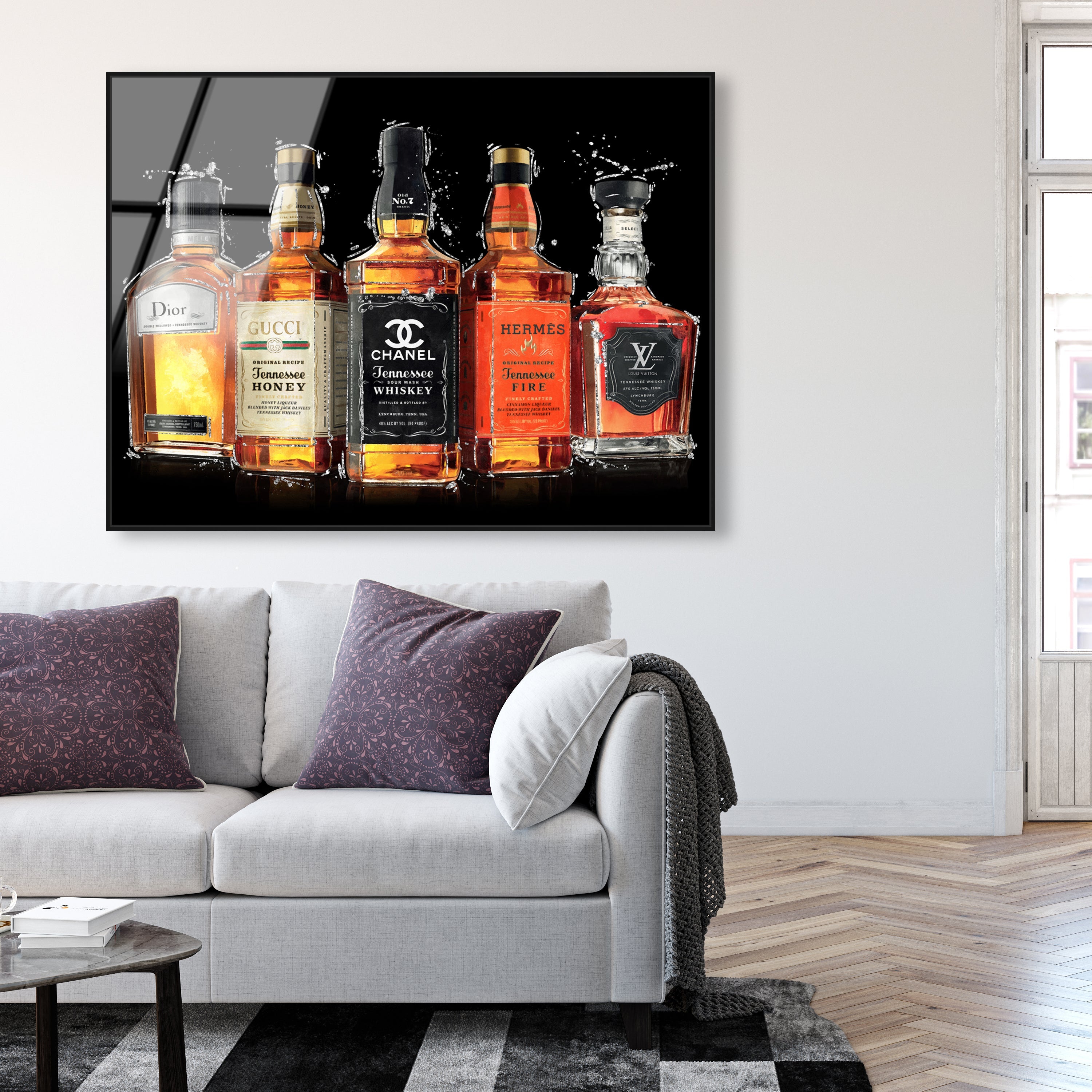 Fashion Whiskey Collection | Wall Art by Oliver Gal