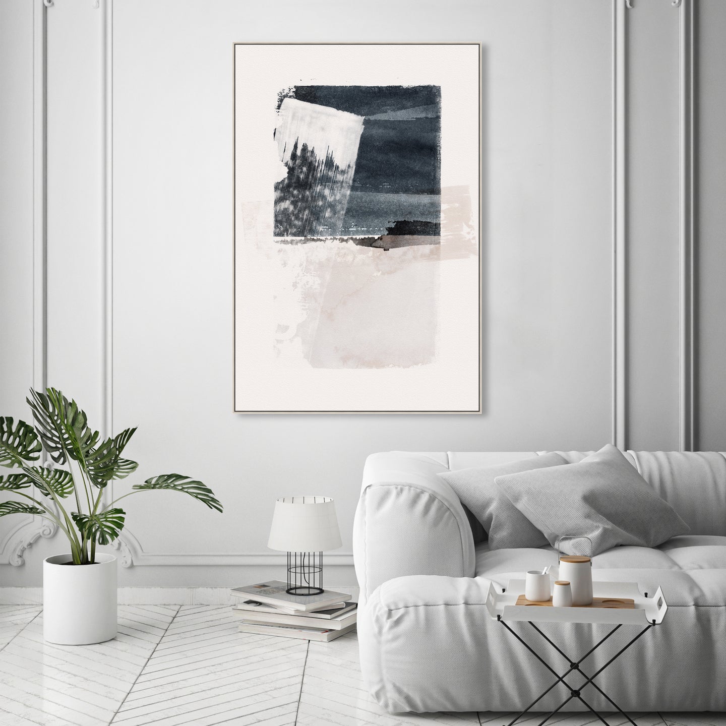 36x54/Museum Grade Canvas/CFL/White Spackle