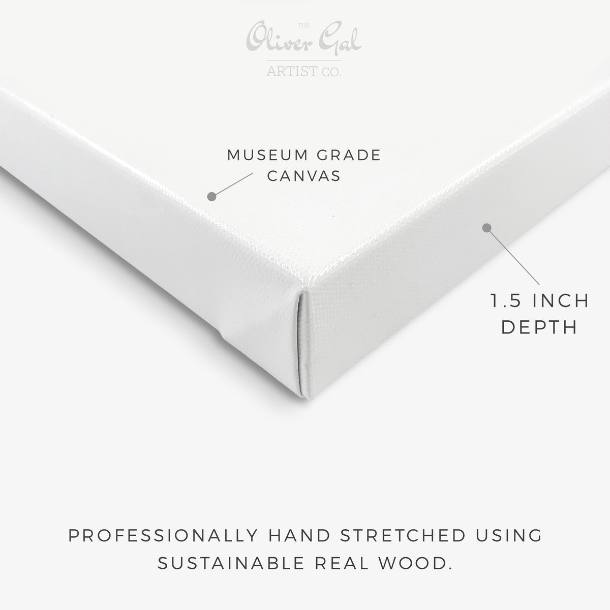 36x54/Museum Grade Canvas/XHD/White Spackle