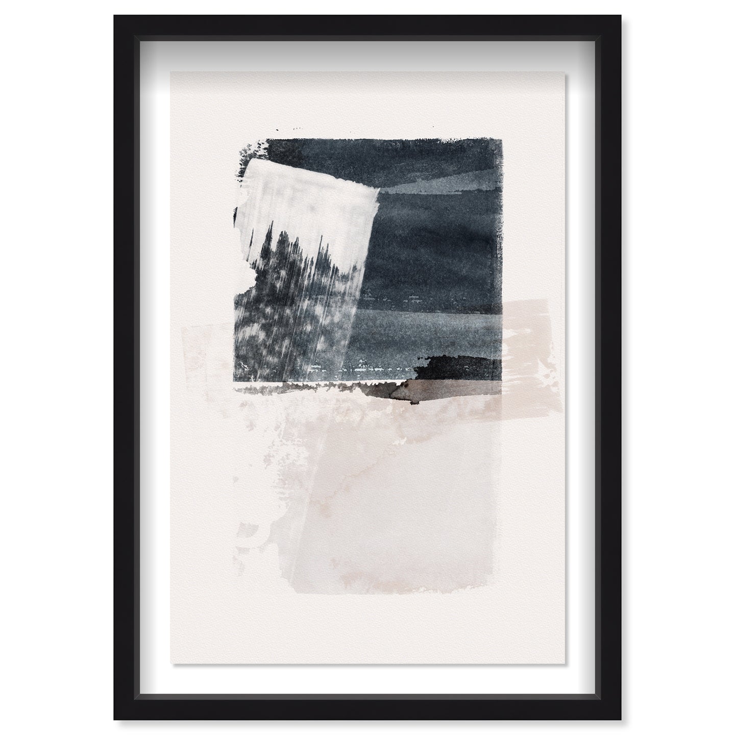 36x54/Shadowbox/SBB/White Spackle