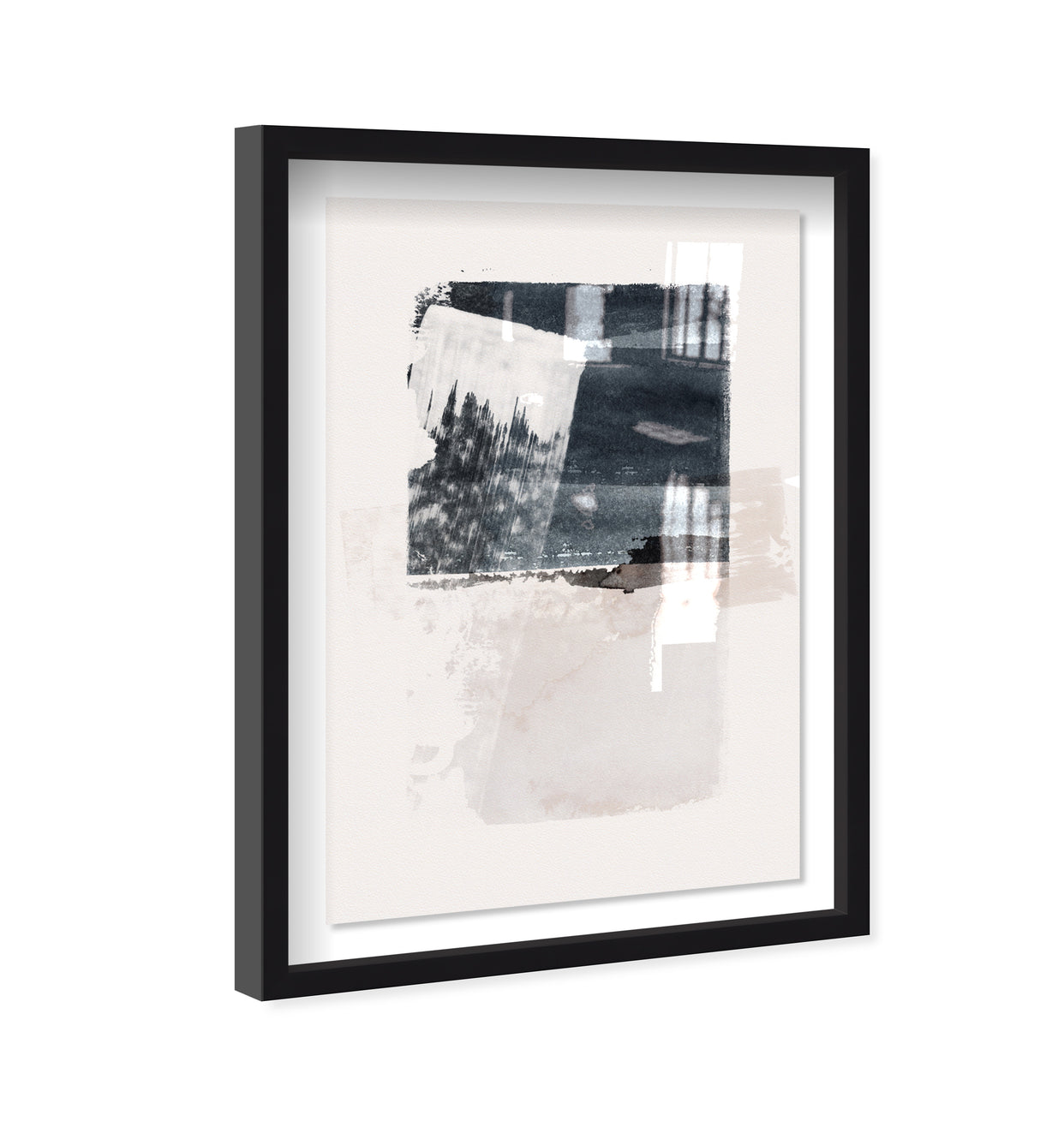 36x54/Shadowbox/SBB/White Spackle