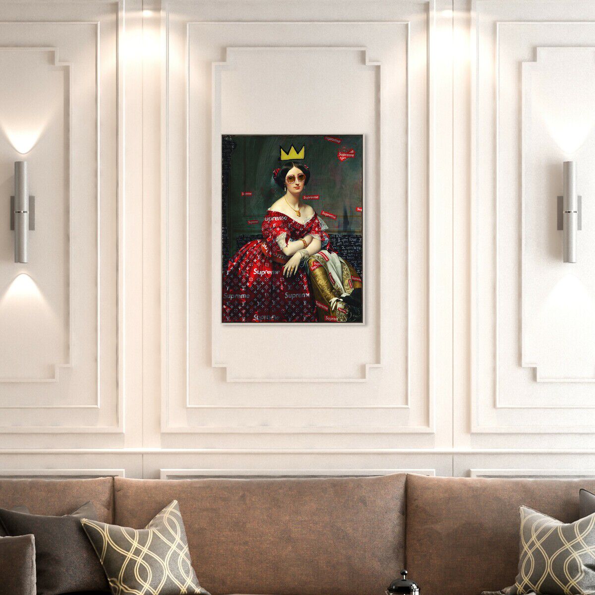 36x54/Framed Canvas/CFL