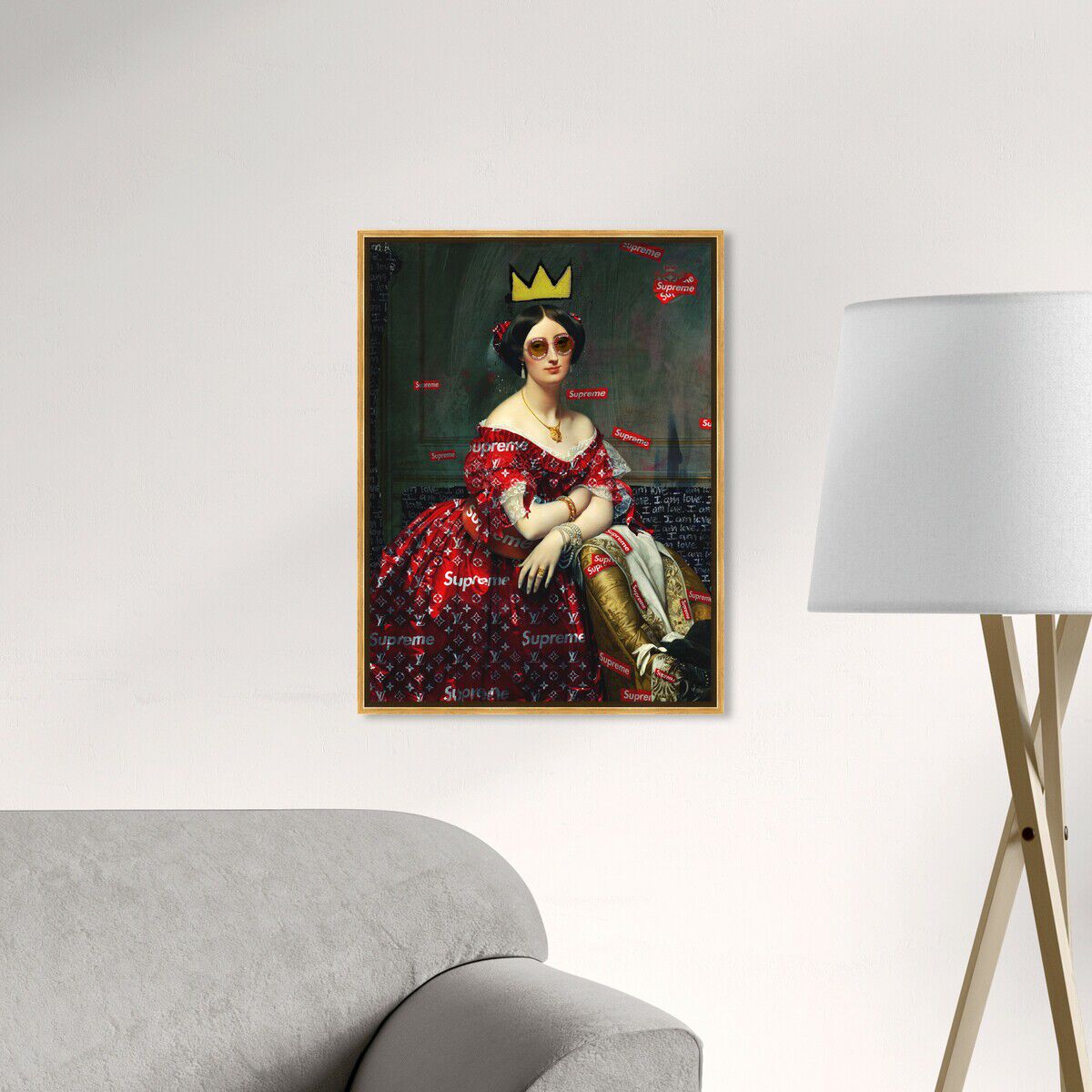 36x54/Framed Canvas/PSGLD