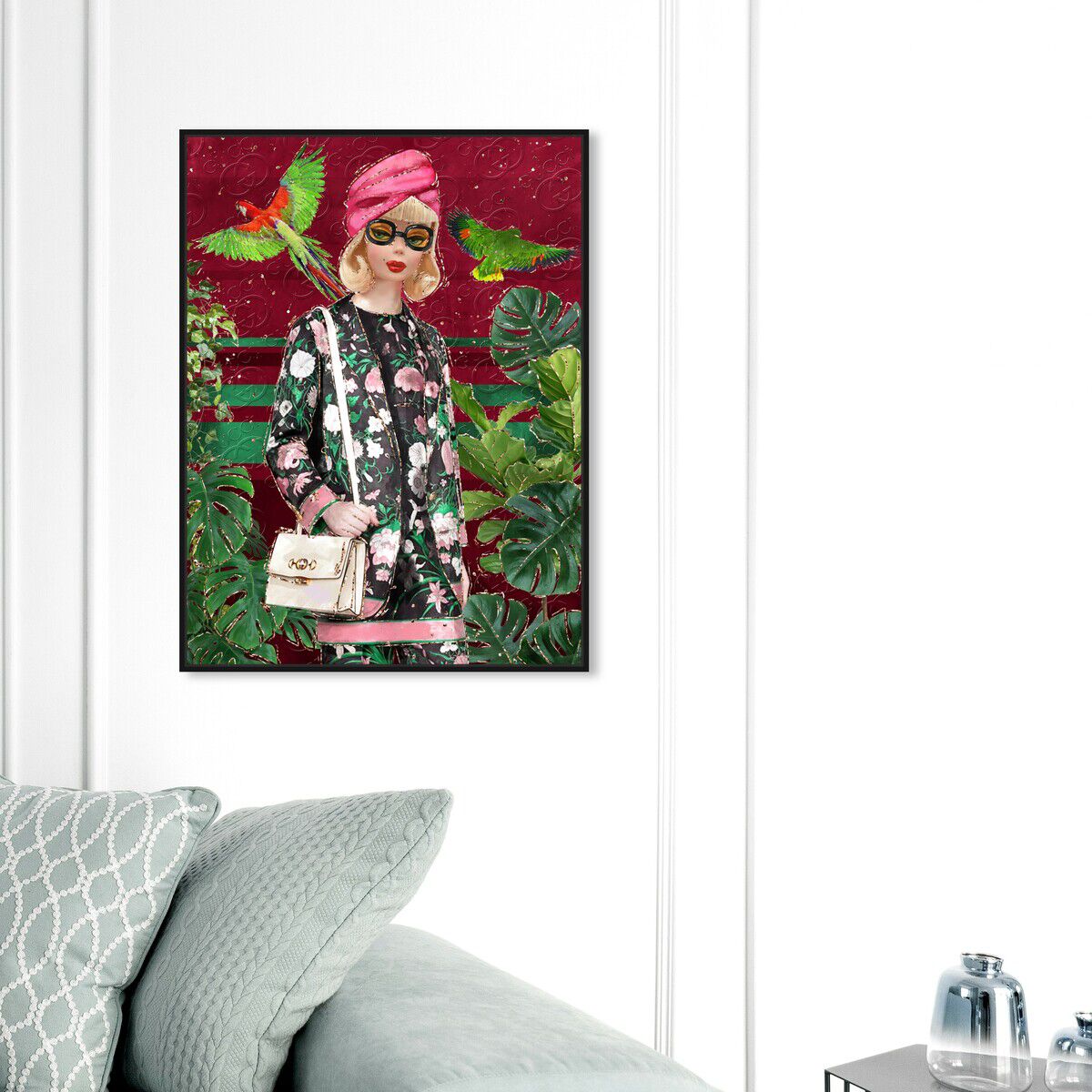 36x54/Framed Canvas/BFL