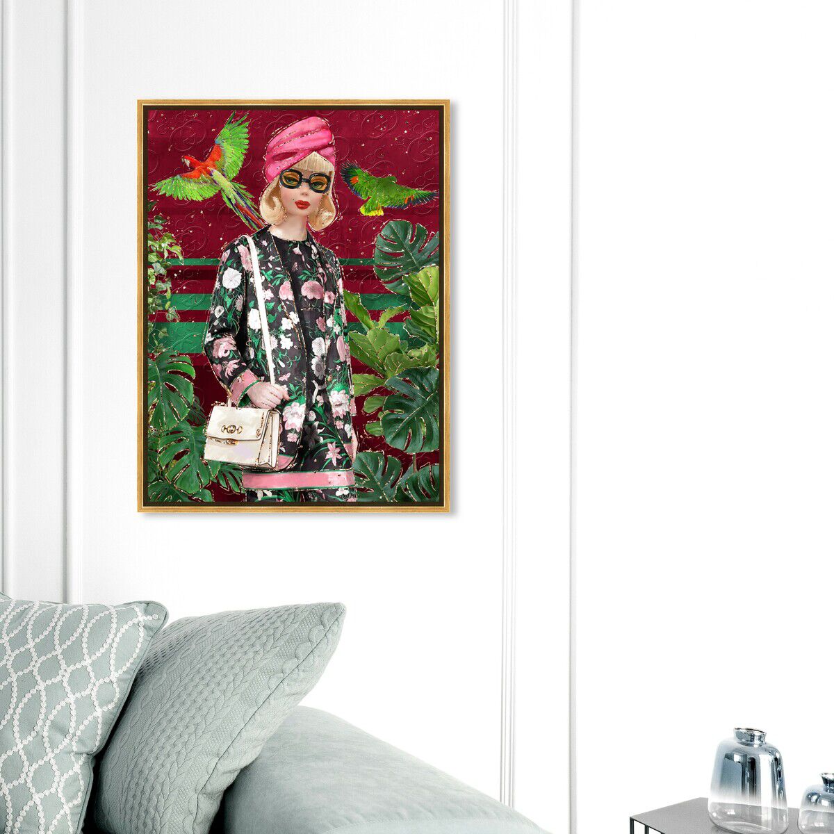 36x54/Framed Canvas/PSGLD