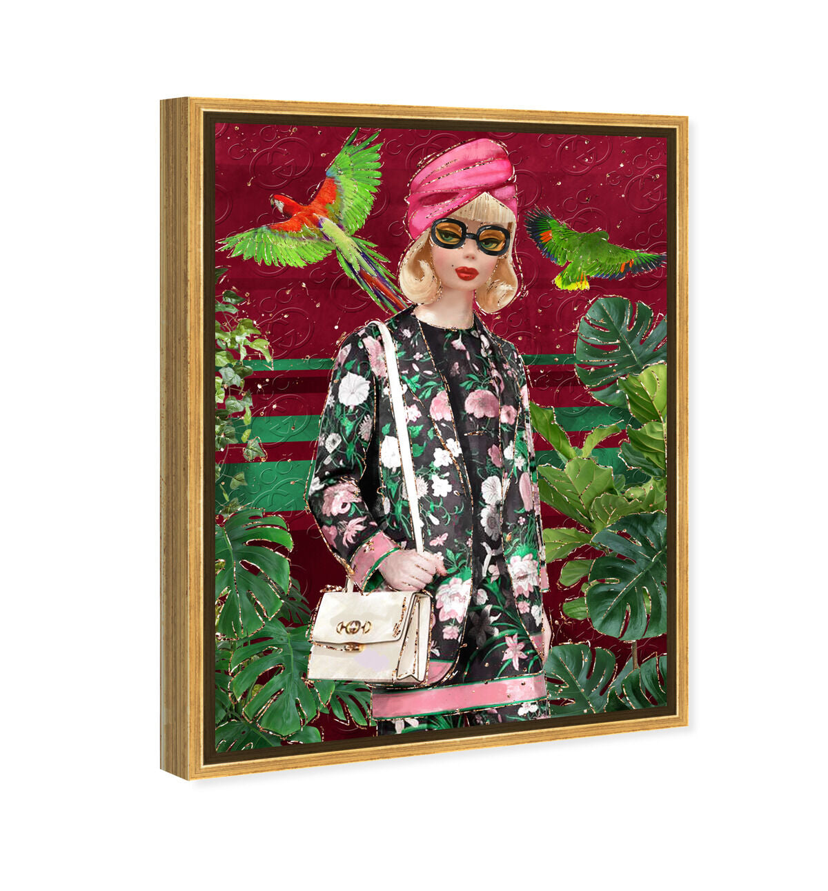 36x54/Framed Canvas/PSGLD