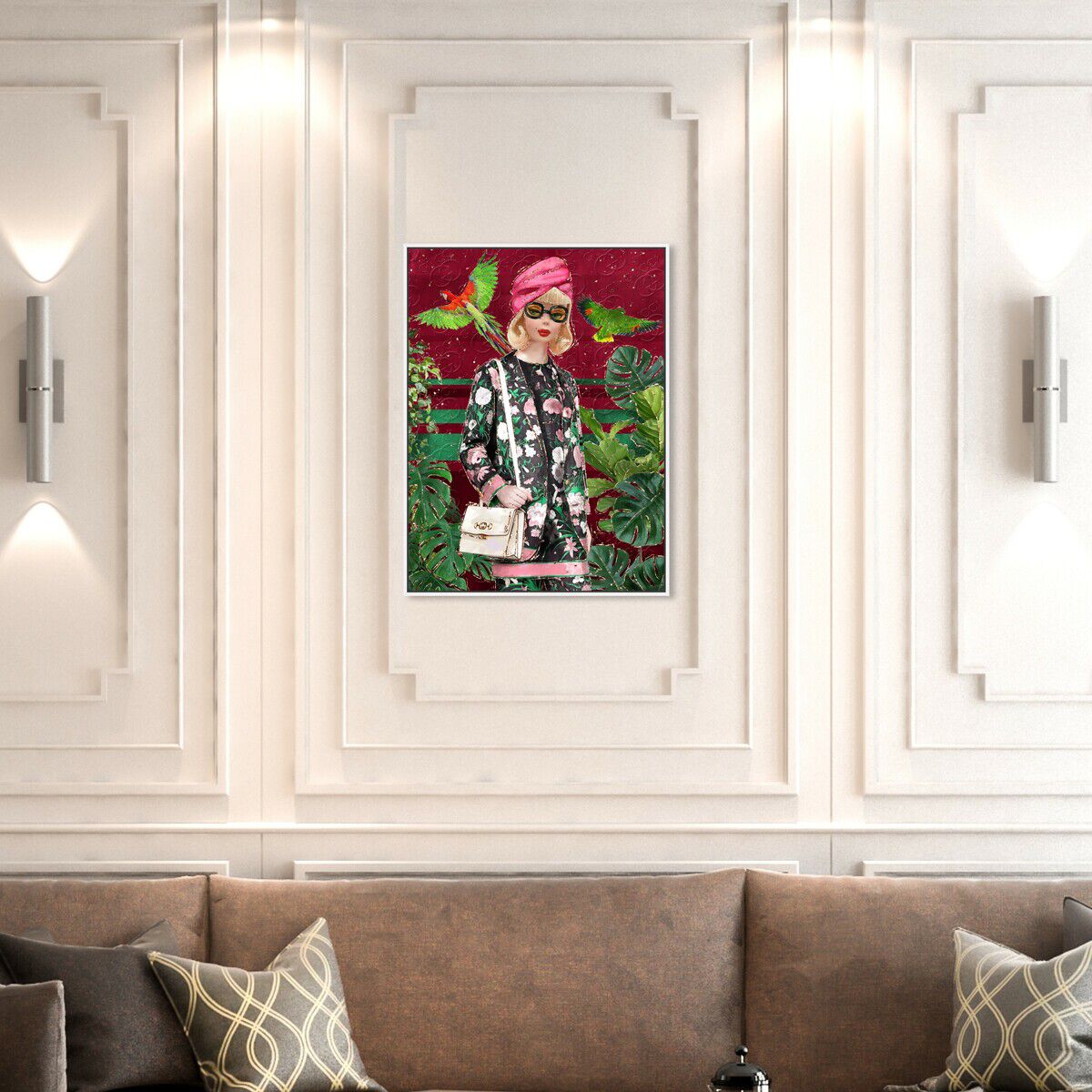 36x54/Framed Canvas/WFL