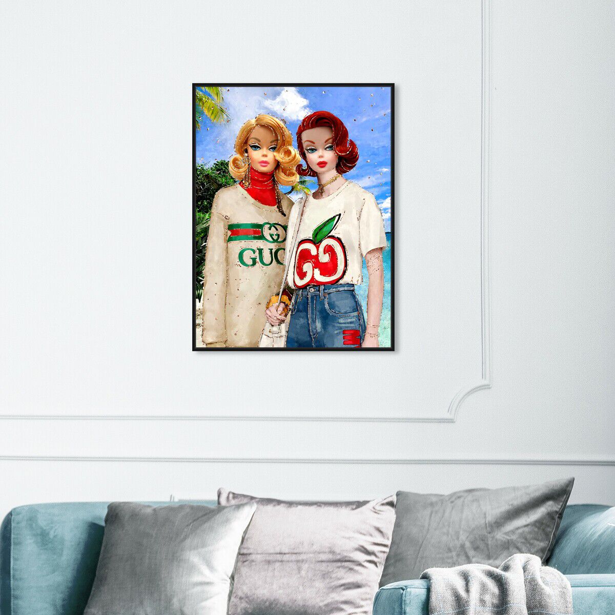36x54/Framed Canvas/BFL