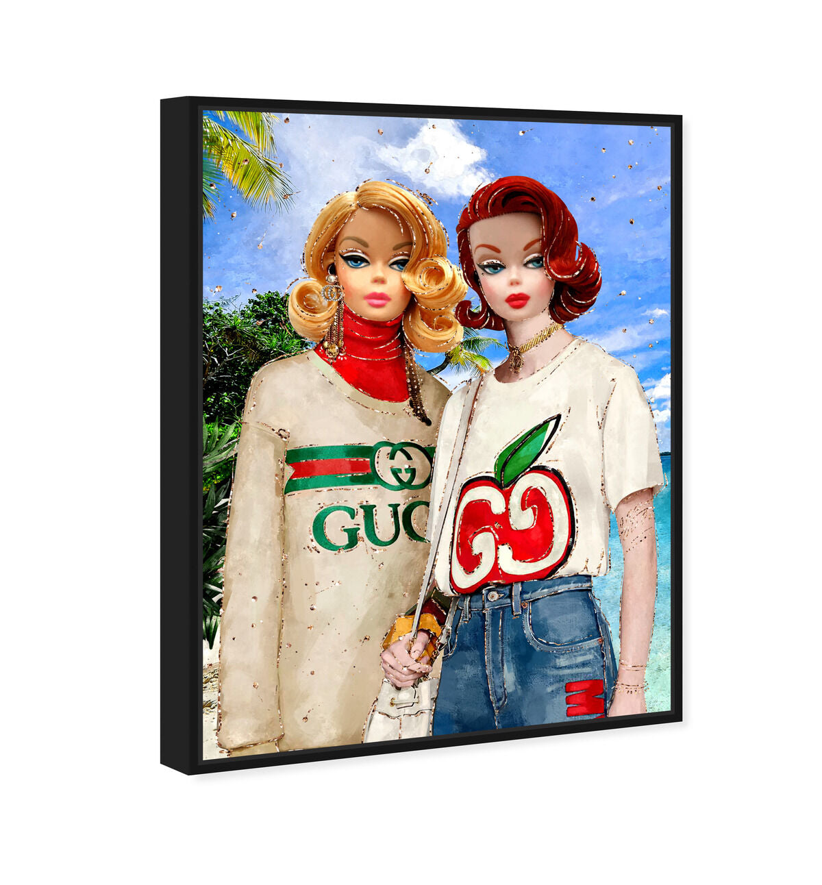 36x54/Framed Canvas/BFL