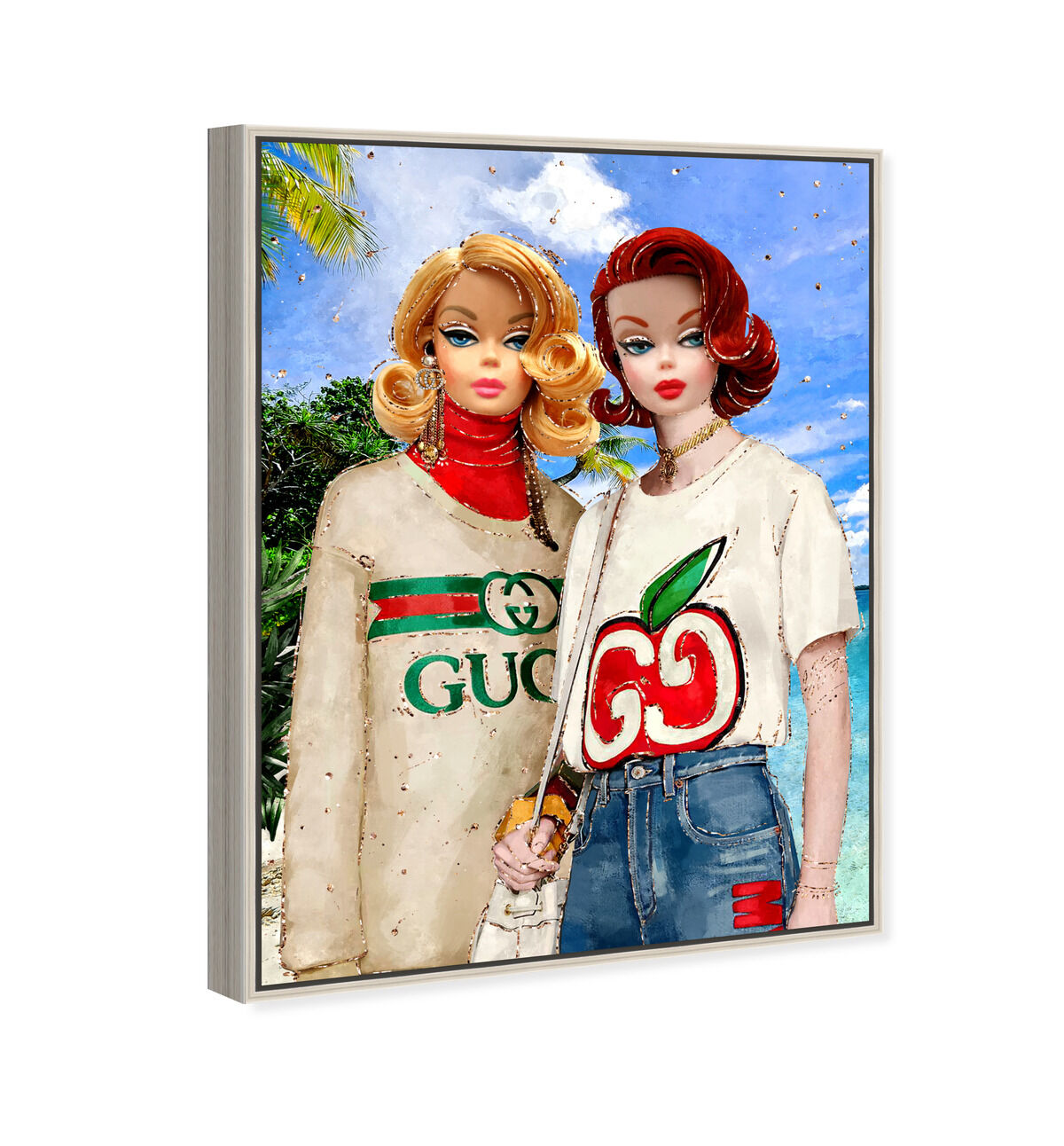 36x54/Framed Canvas/CFL