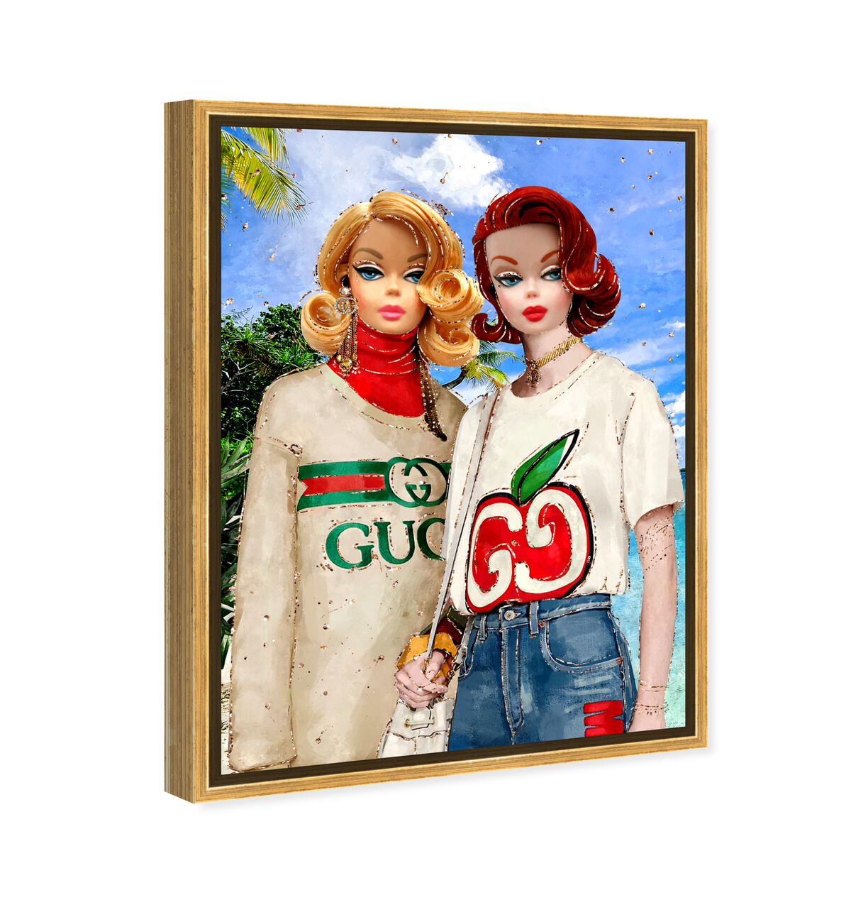 36x54/Framed Canvas/PSGLD