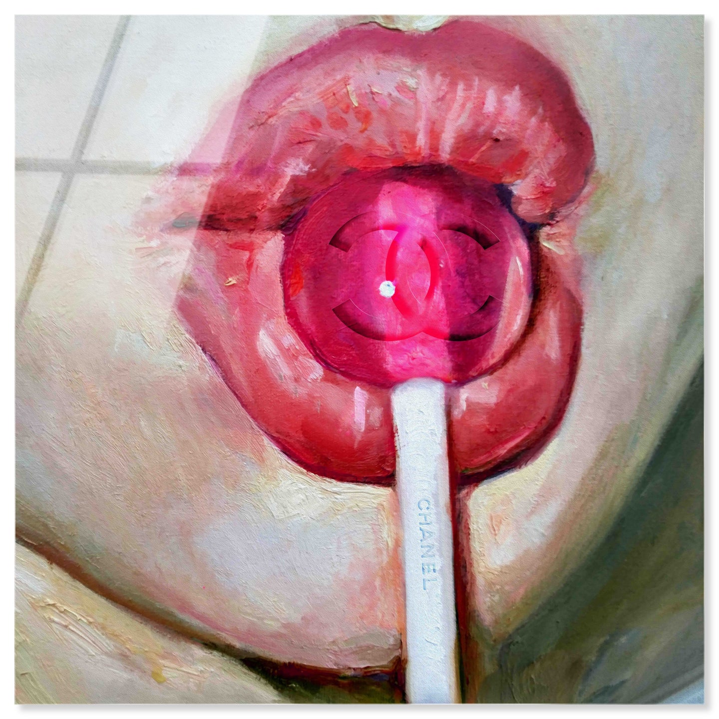 40x40/Acrylic/Unframed