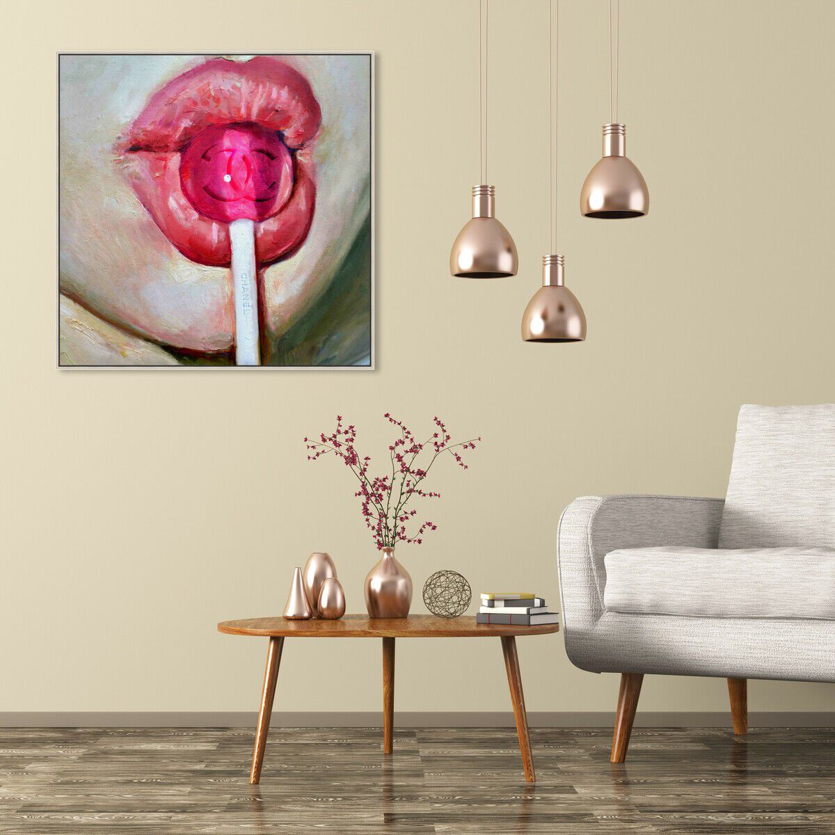 40x40/Framed Canvas/CFL
