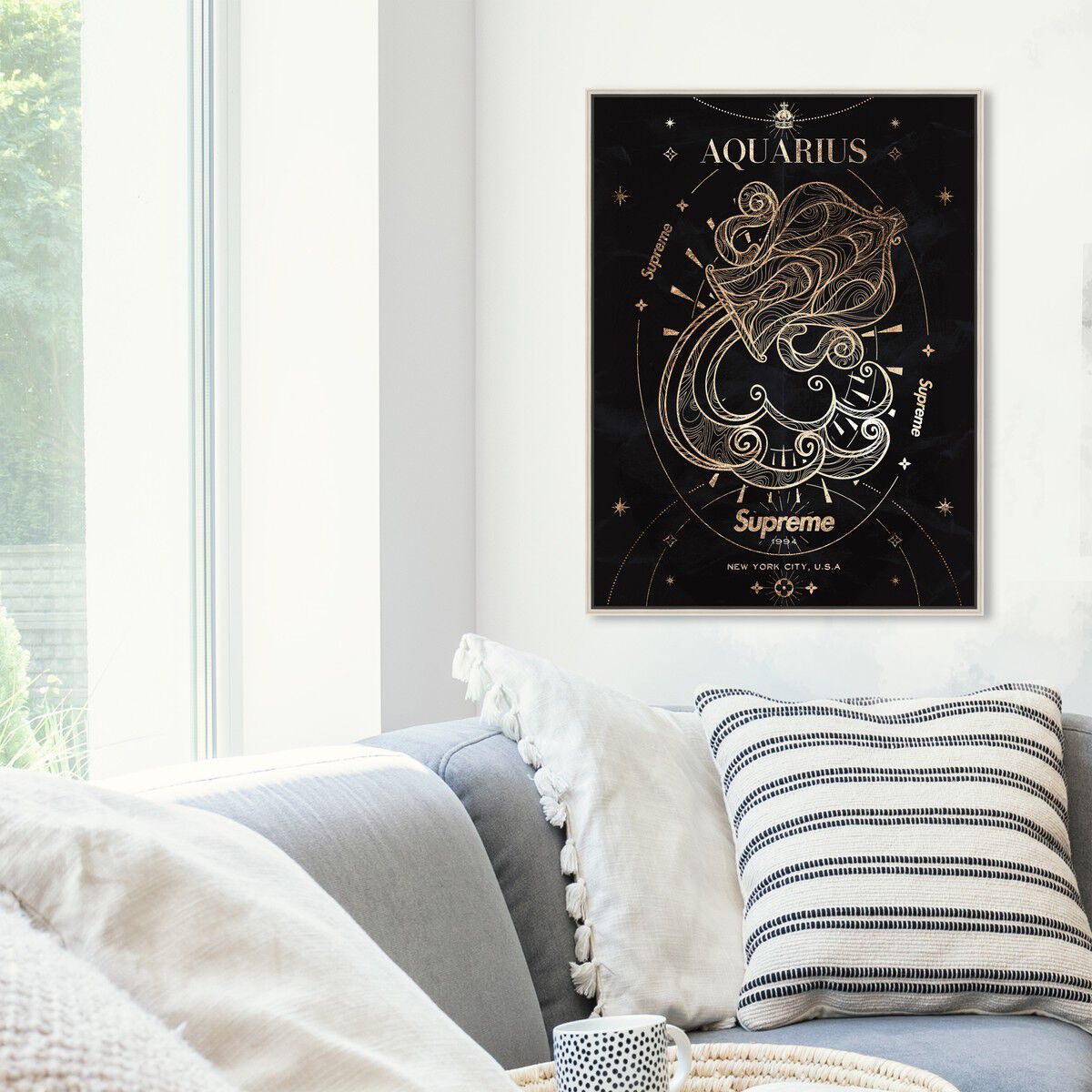 36x54/Framed Canvas/CFL