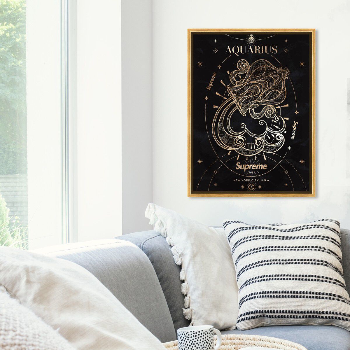 36x54/Framed Canvas/PSGLD