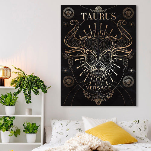 Italian Handpainted Papyrus Syracuse’s Artwork Zodiac deals Taurus