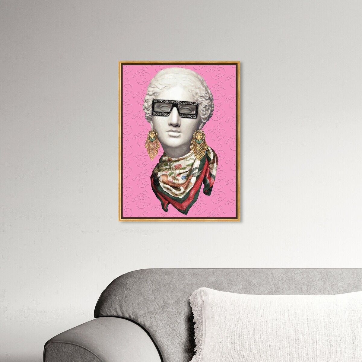 36x54/Framed Canvas/PSGLD