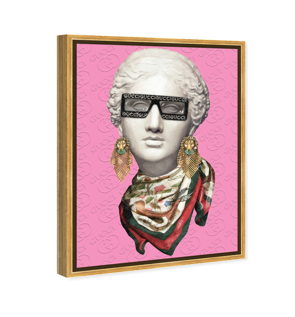 36x54/Framed Canvas/PSGLD