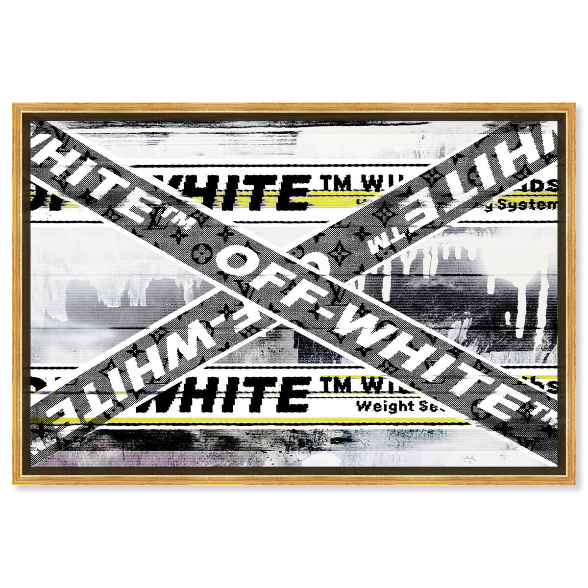 54x36/Framed Canvas/PSGLD