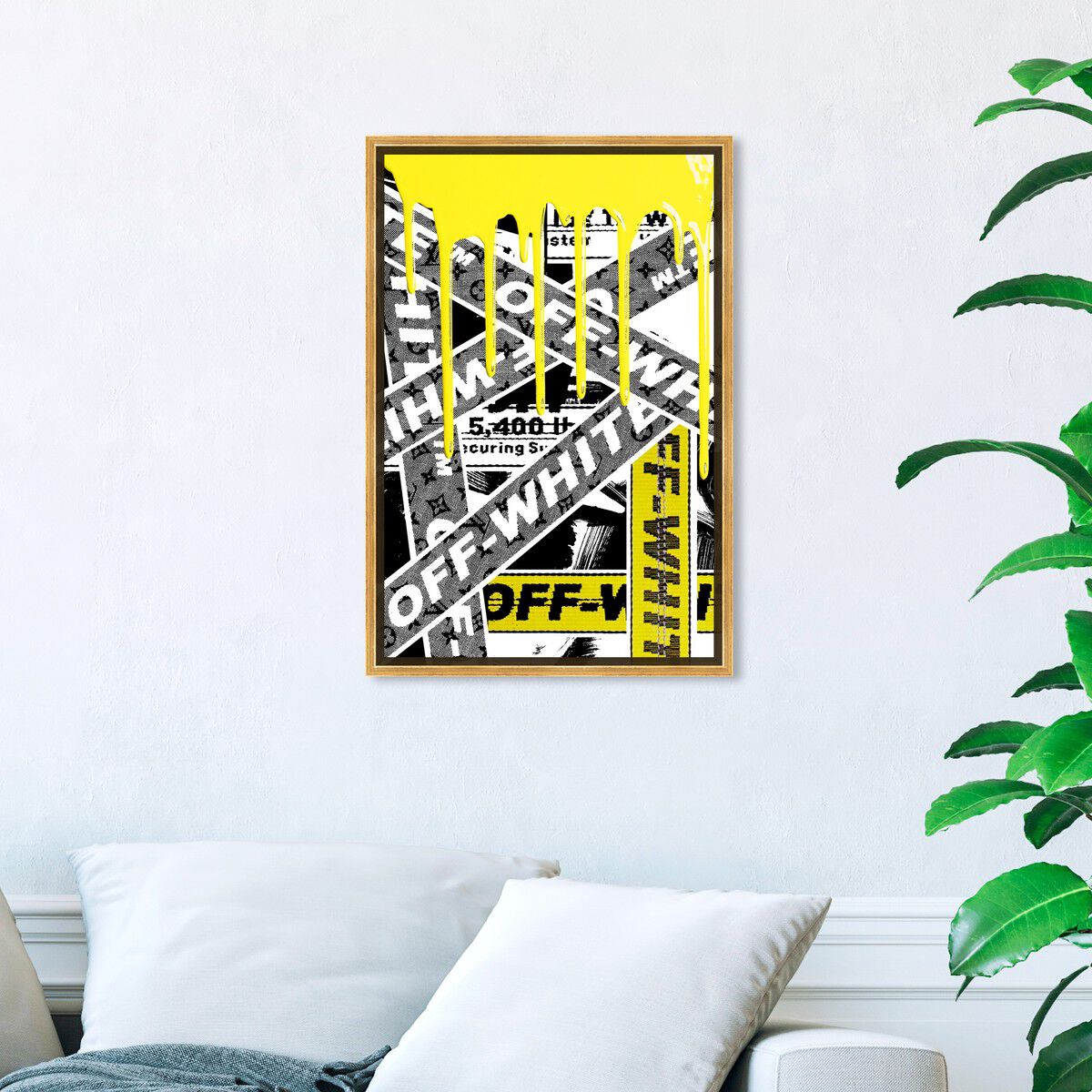 36x54/Framed Canvas/PSGLD